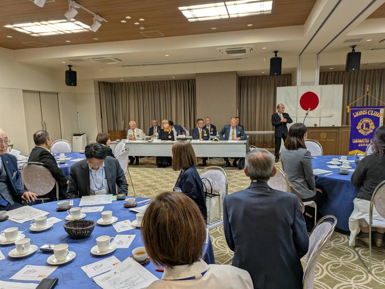 9月第一例会（高松フェニックスLC合同例会・入会式）