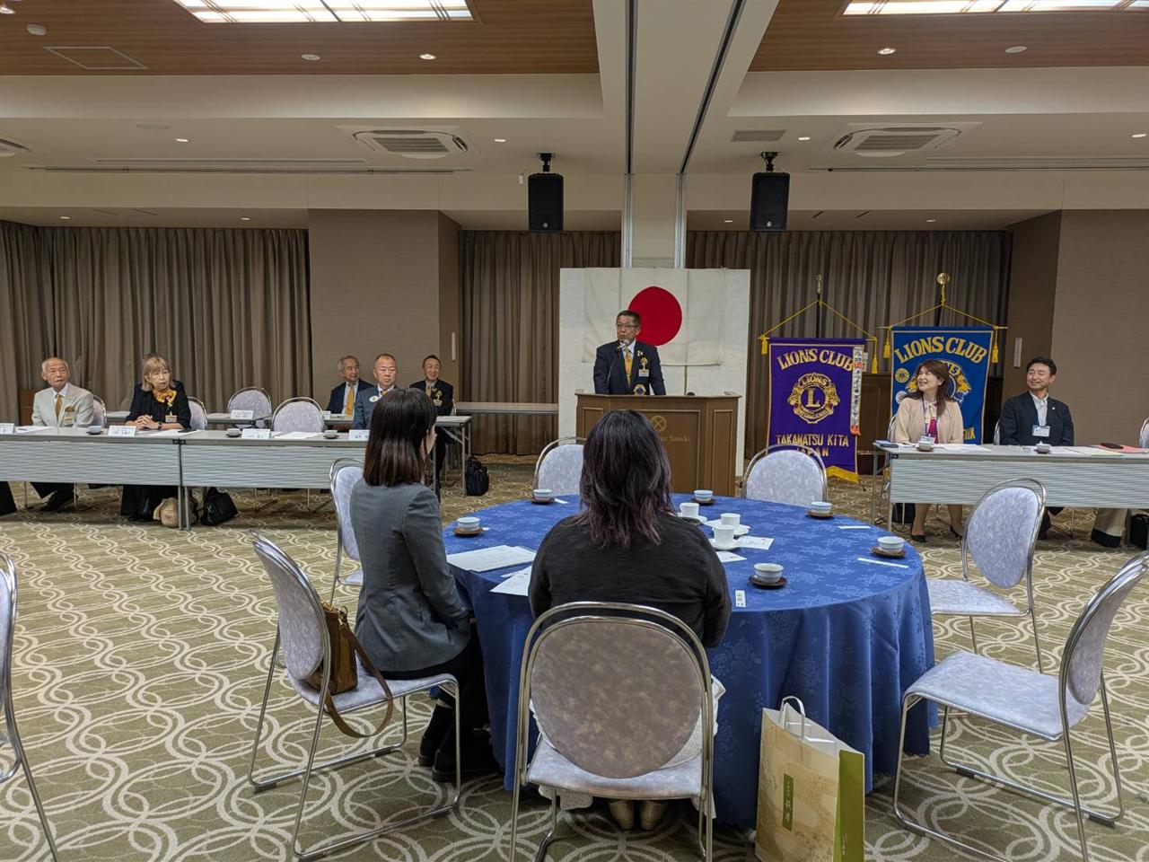 9月第一例会（高松フェニックスLC合同例会・入会式）