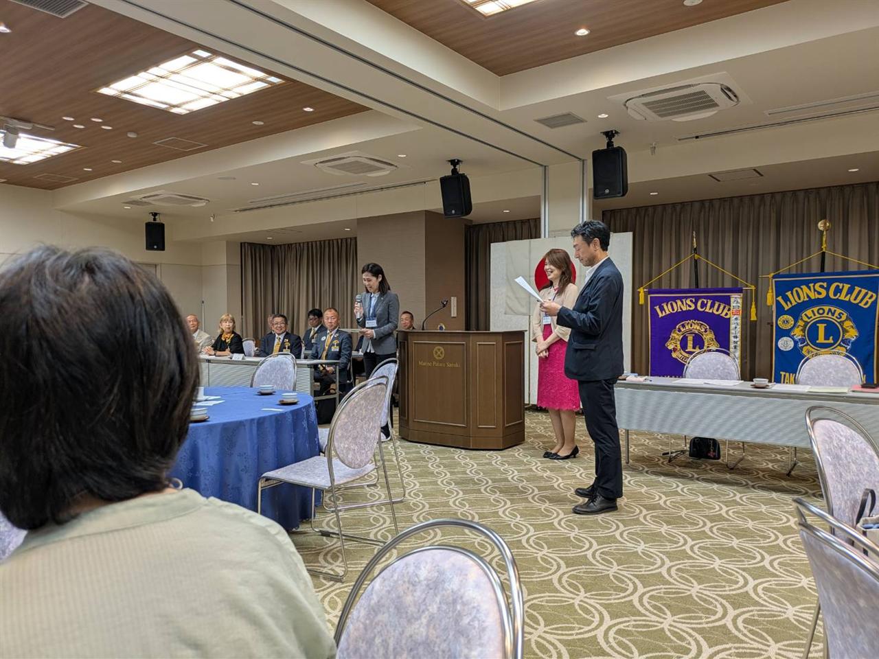 9月第一例会（高松フェニックスLC合同例会・入会式）