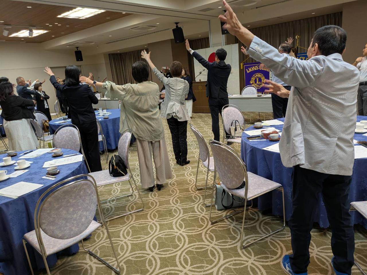 9月第一例会（高松フェニックスLC合同例会・入会式）